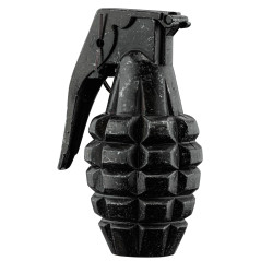 Grenade US MK2 noire en métal reproduction 