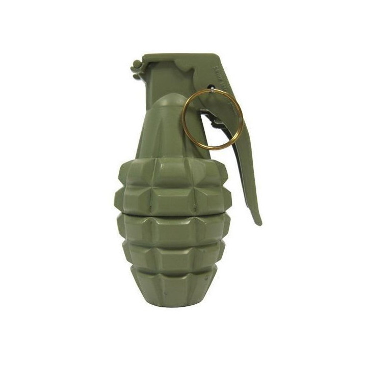 Grenade US MK2 verte en métal reproduction 