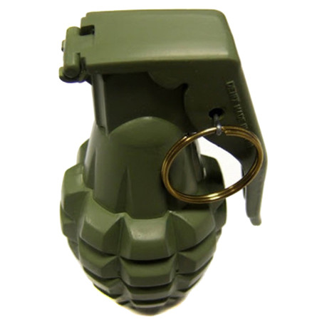 Grenade US MK2 verte en métal reproduction