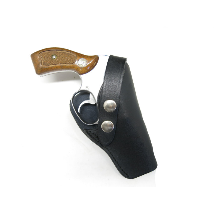 Etui cuir revolver 2 pouces  ref 220