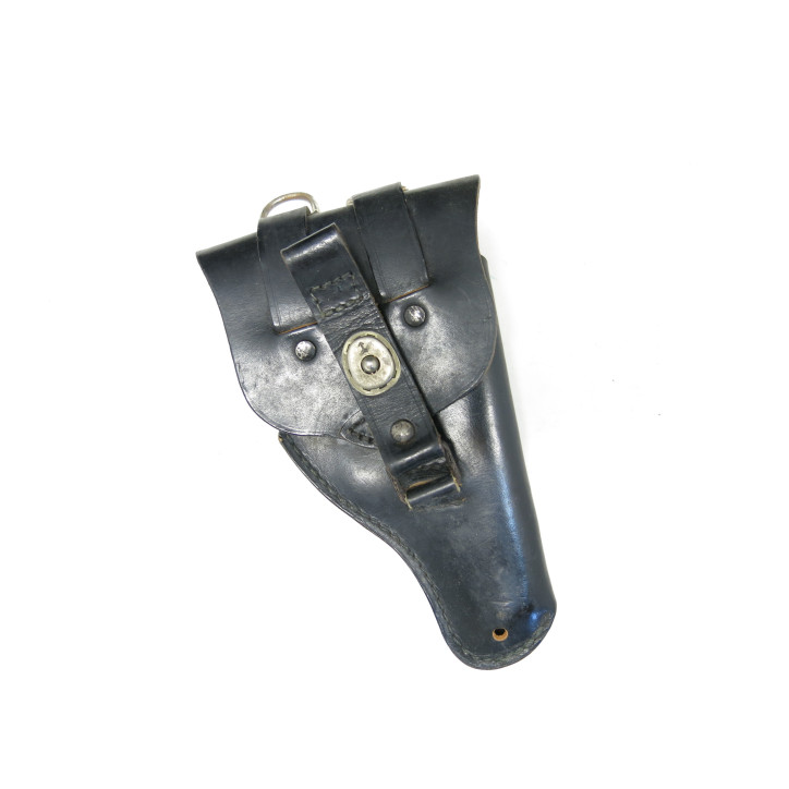 Etui cuir revolver 38 US Vietnam  ref 430 