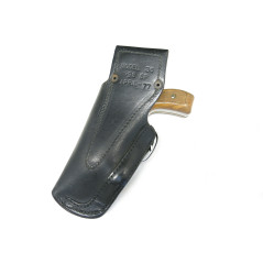 Etui cuir  revolver 2 pouces  ref 420