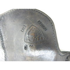 Etui cuir pistolet Colt Python 4 ou 6 pouces ref 60