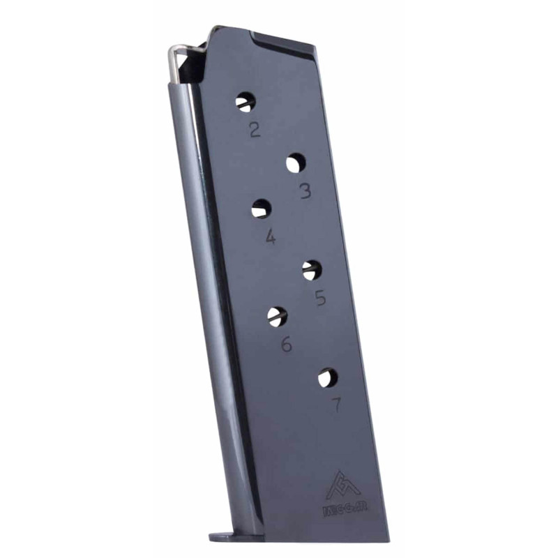 Chargeur Colt 45 1911 MecGar 7 coups noir Chargeur Colt 45 1911 MecGar 7 coups noir