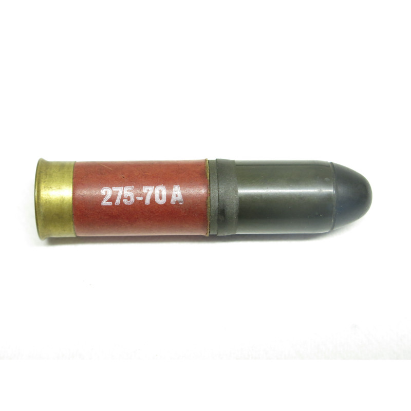 Projectile d'exercice 20 mm 50 à trace lumineuse pour tube réducteur  inerte