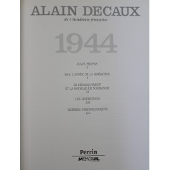 Livre 1944 de Alain Decaux