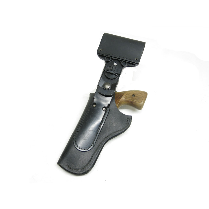Etui cuir  revolver 4 pouces ref 20
