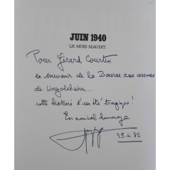 Livre Juin 40, Le mois maudit de Roger Bruge