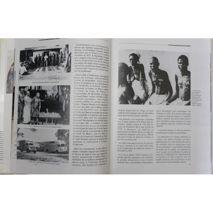 Livre Soldats de l'espoir : l'action Humanitaire des armées