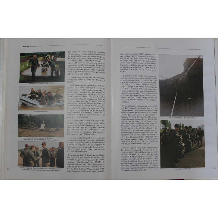 Livre 9e Regiment de Chasseurs Parachutistes : de Souk-Ahras à Sarajévo