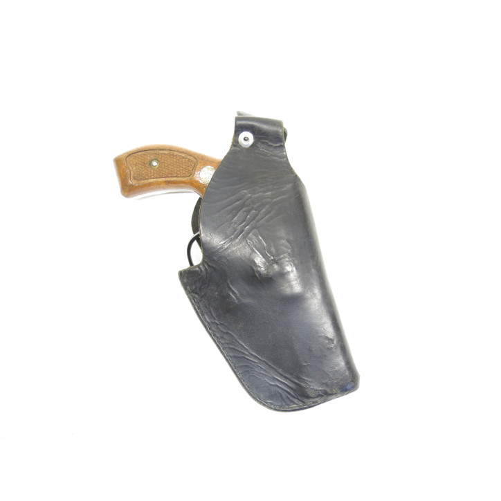Etui cuir revolver 2 pouces  ref  110