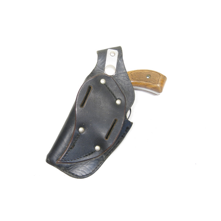 Etui cuir revolver 2 pouces  ref  110