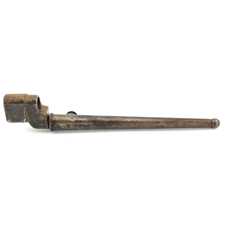 Baïonnette clou Enfield MkII No 4 originale et son fourreau  P.S.K
