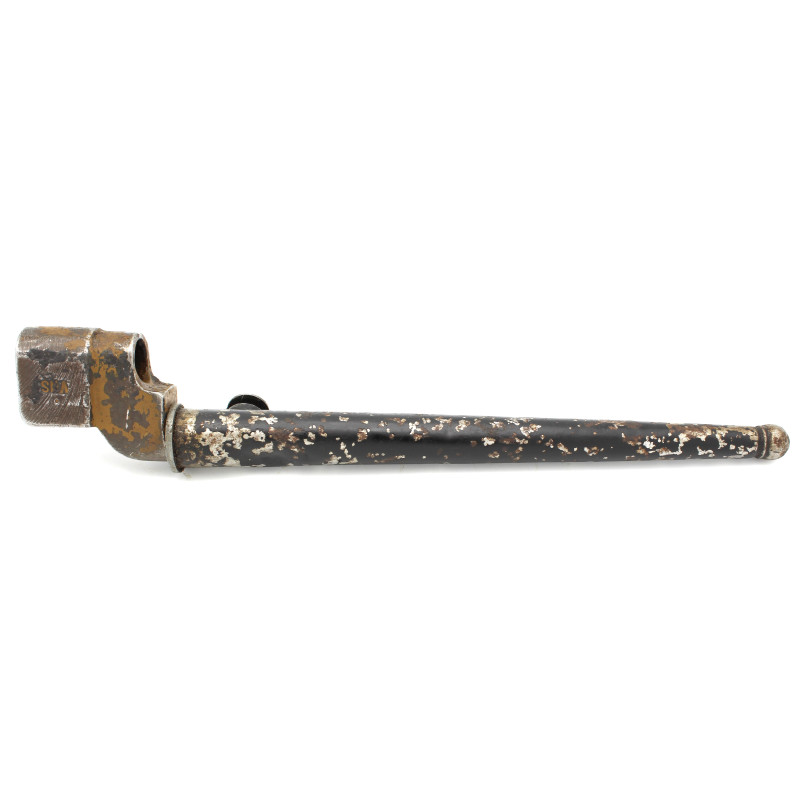 Baïonnette clou Enfield MkII No 4 originale et son fourreau  PS&SLtd - VNS