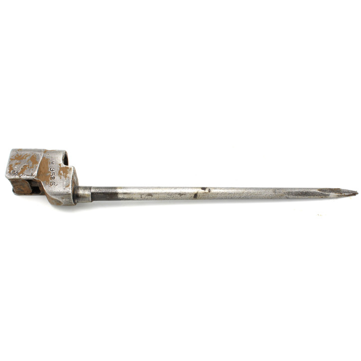 Baïonnette clou Enfield MkII No 4 originale et son fourreau  fabricant P.S.K (9)