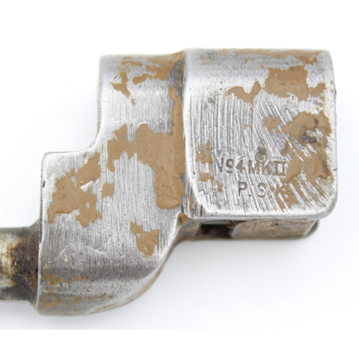 Baïonnette clou Enfield MkII No 4 originale et son fourreau  fabricant P.S.K (9)
