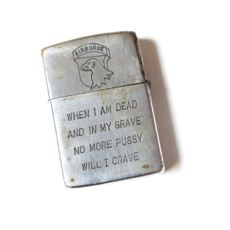 Briquet original US Vietnam 1968 Airborne   ref 30