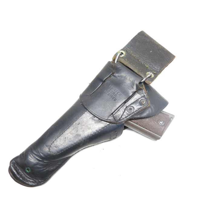 Etui cuir pistolet Colt 45 US Vietnam  ref 120 