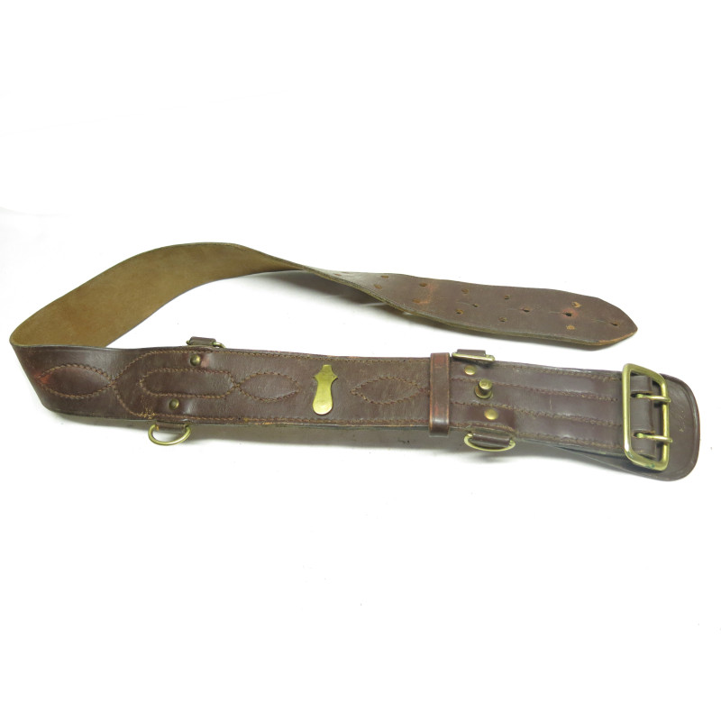 Ceinturon original cuir officier  Anglais  ref 600