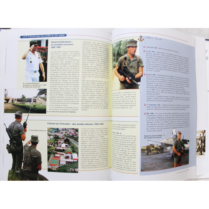 Livre 6ème bataillon d'infanterie de marine de Pierre Dufour