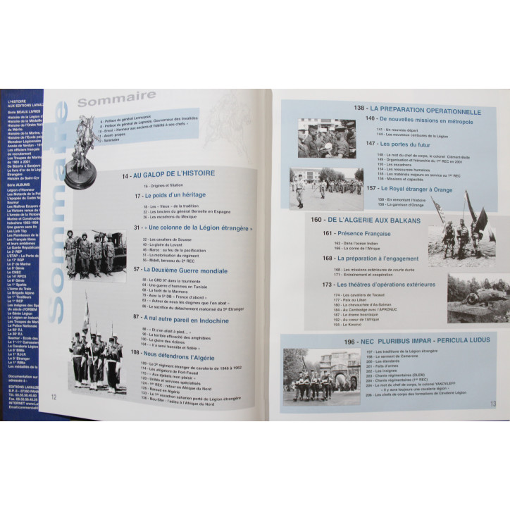 Livre Cavalerie Légion de Pierre Dufour