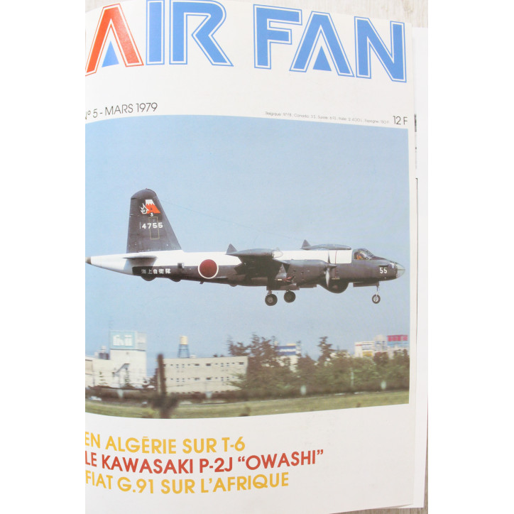 Livre Avions de combat - reliure de la revue Air fan - année 1979 du No 3 au No 14