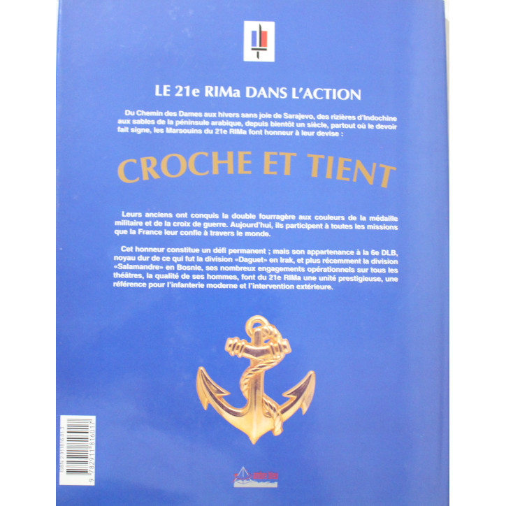 Livre Croche et tient: 21e R. I. MA de Pierre Dufour