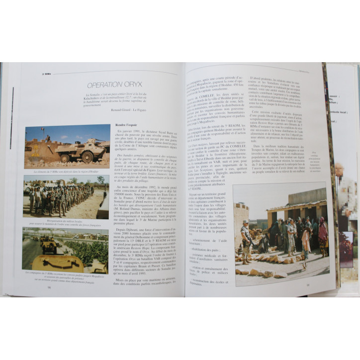 Livre 3e régiment d'infanterie de Marine L'action, un style de vie