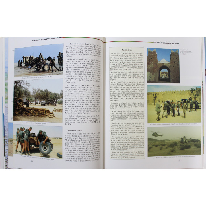 Livre 2e régiment étranger des parachutistes Action immédiate