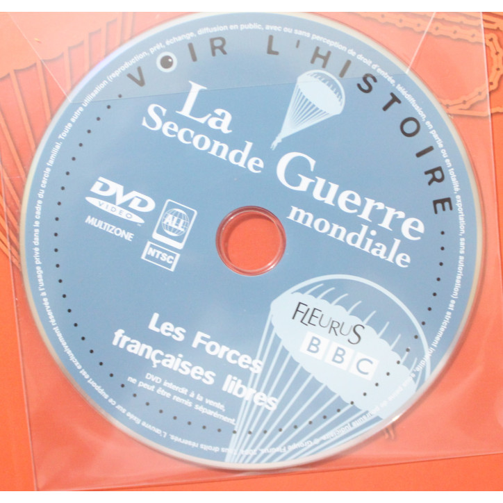 Livre + DVD La Seconde Guerre Mondiale de Franck Segretain Livre + DVD La Seconde Guerre Mondiale de Franck Segretain
