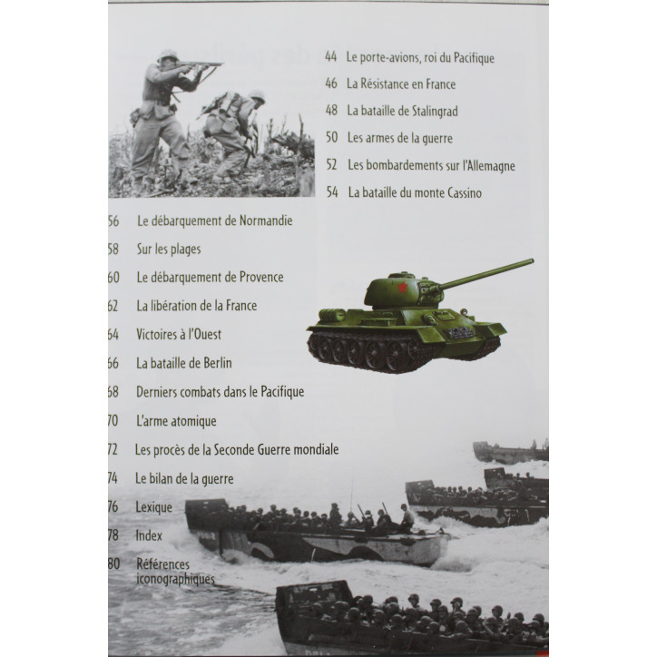 Livre + DVD La Seconde Guerre Mondiale de Franck Segretain Livre + DVD La Seconde Guerre Mondiale de Franck Segretain