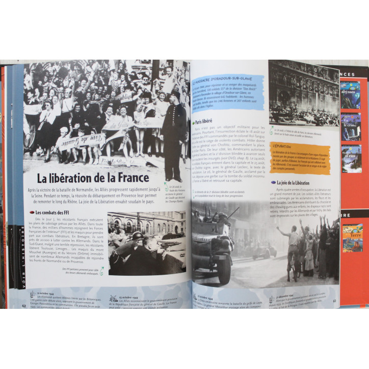 Livre + DVD La Seconde Guerre Mondiale de Franck Segretain Livre + DVD La Seconde Guerre Mondiale de Franck Segretain