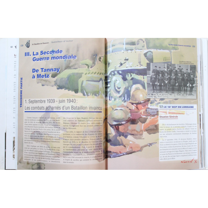 Livre 16e Bataillon de Chasseurs : Bataillon d'Acier