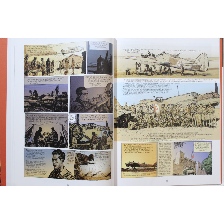 BD Biggles raconte tome 7 - La légende du général Leclerc