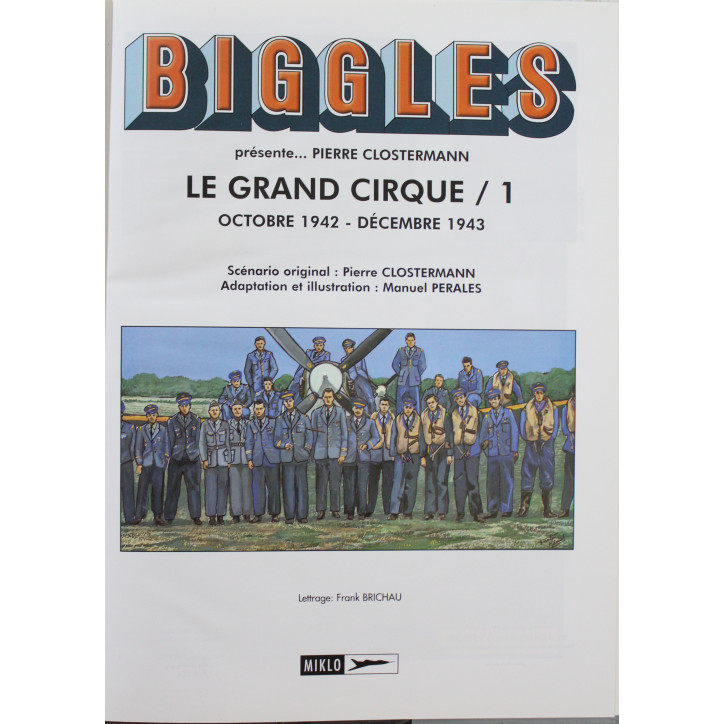 BD Biggles - Le grand cirque 1 : Octobre 1942 Décembre 1943