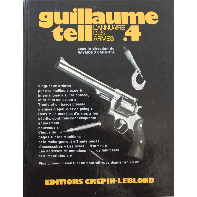 Album Guillaume Tell 4 : Annuaire des armes 1980