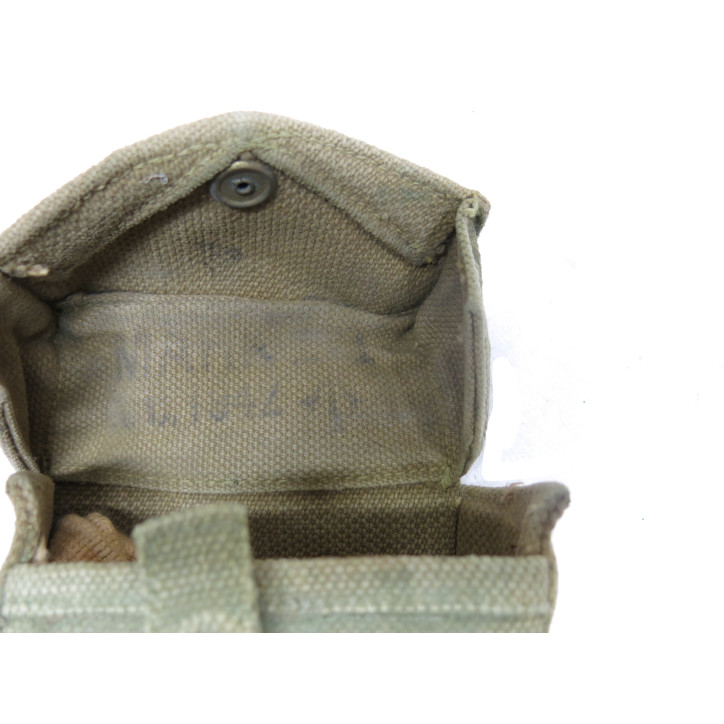 Porte chargeur toile original PM Sten daté 1942 ref 800