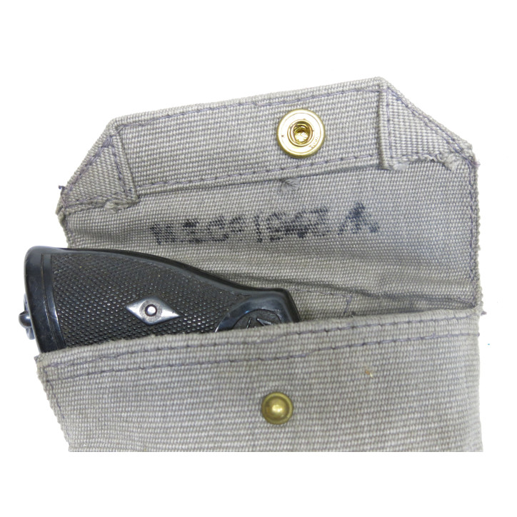 Etui toile original 1943 pour revolver Webley calibre  455 ref  49