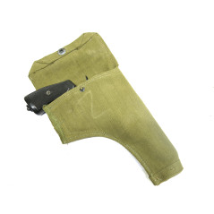 Etui toile original Indochine pour revolver Webley calibre  455 ref  663