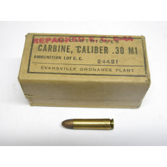 Boite pleine 1944  originale de 50 cartouches carabine USM1  WCC 1944 