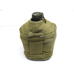 Gourde originale US 1944 complète avec quart et housse ref 980