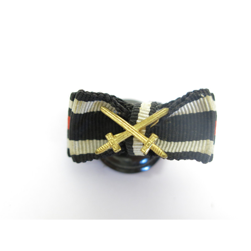 Boutonniere Croix de fer avec glaives ww1  ref 200