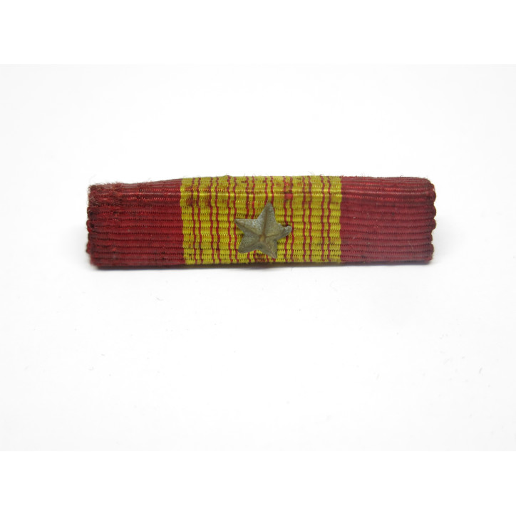 Barette croix de guerre avec étoile ref  300