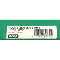 Recalibreur de collet (neck sizer) RCBS pour 220 Swift