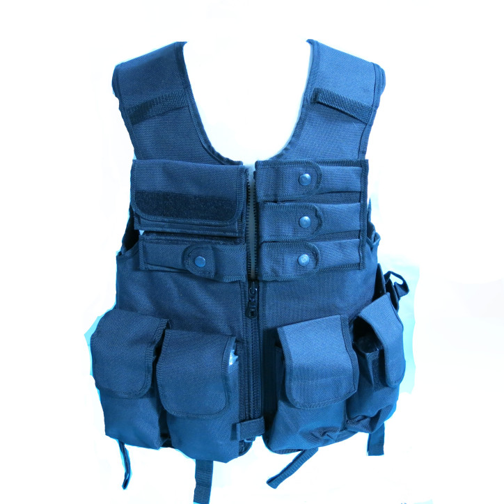 Gilet tactical cordura noir