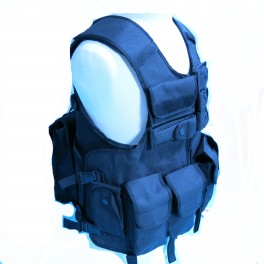 Gilet tactical cordura noir