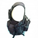 Gilet tactical cordura noir