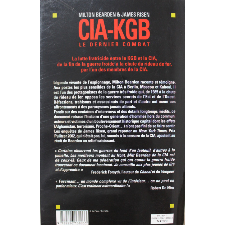 Livre CIA-KGB : le dernier combat
