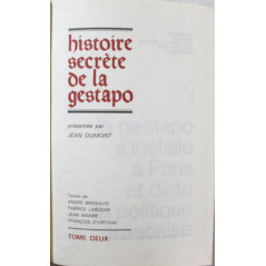 Livre Histoire secrète de la Gestapo, tome 2