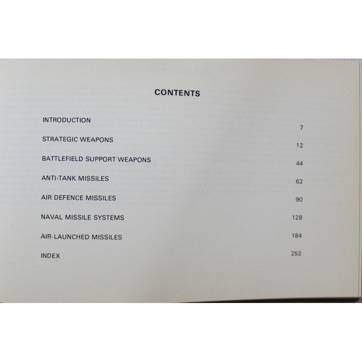 Livret Jane's pocket book 10 - Missiles - New edition